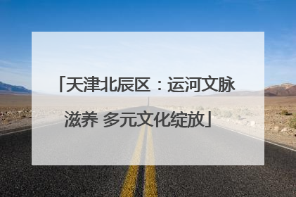 天津北辰区：运河文脉滋养 多元文化绽放